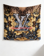 LV Leopard Floral Blanket Monogram Safari Throw 163